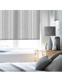 Bottesford Stripe Grey Electric Roller Blind