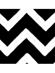 Chevron Black Electric Roller Blind