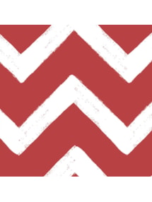 Chevron Red Electric Roller Blind
