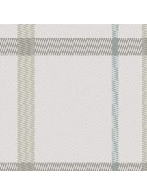 Devon Check Chalky Blue Electric Roller Blind