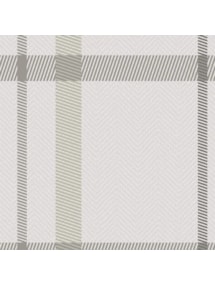 Devon Check Natural Electric Roller Blind