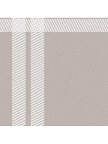 Herringbone Check Taupe Electric Roller Blind