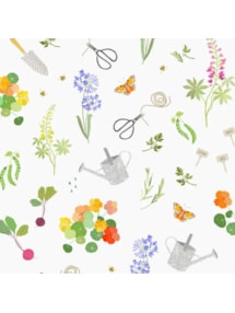 In the Garden Electric Roller Blind