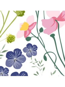 Meadow Electric Roller Blind by Lorna Syson