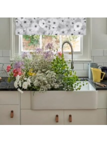 Posy Stone Electric Roller Blind by Lorna Syson