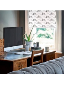 Willow Tit Electric Roller Blind by Lorna Syson