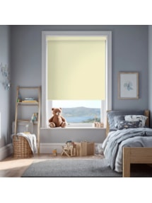 Timeless Cream Blackout Electric Roller Blind