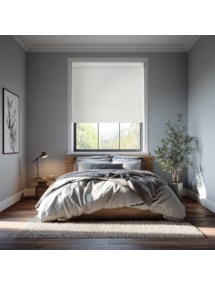 Linen Blackout Electric Roller Blind