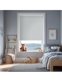 Magnetic Grey Blackout Electric Roller Blind
