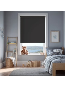 Zinc Blackout Electric Roller Blind