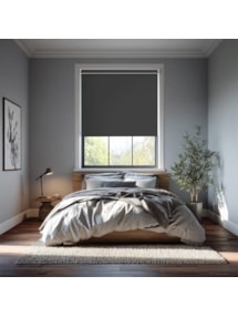 Zinc Blackout Electric Roller Blind