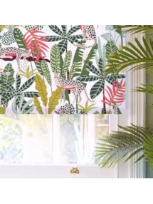 Junglist Lime Electric Roller Blind