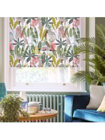 Junglist Lime Electric Roller Blind