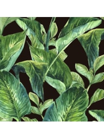 Jungle Leaves Night Electric Roller Blind