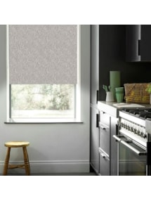 Ripple Pale Grey Electric Roller Blind