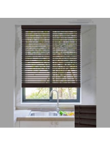 Gatsby 50mm Wooden Electric Venetian Blind