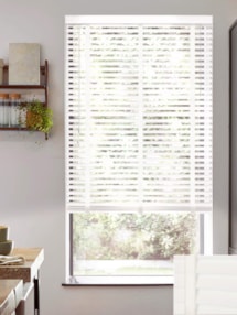 Lily White Real Wood Venetian Blind With Tapes Lily White Real Wood Venetian Blind With Tapes