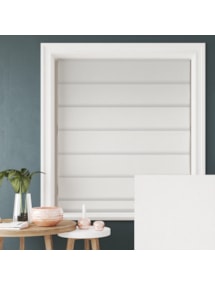 Hampton Sculpture Blackout Electric Roman Blind