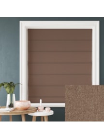 Hampton Noisette Blackout Electric Roman Blind