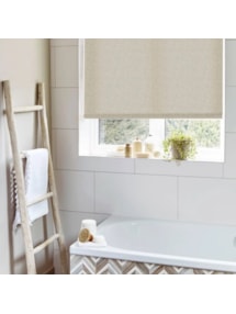 Amsterdam Oatmeal No Drill Electric Roller Blind