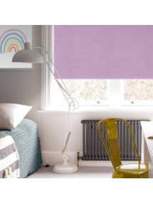 Melbourne Verbena No Drill Electric Roller Blind