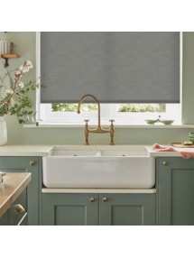 New York Shadow Grey No Drill Electric Roller Blind