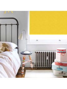 New York Sunshine Yellow No Drill Electric Roller Blind