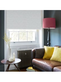 Paris Grey No Drill Electric Roller Blind