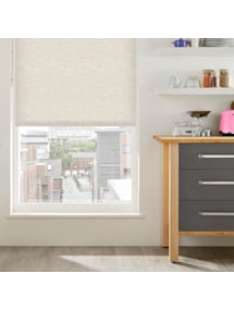 Tokyo Natural No Drill Electric Roller Blind