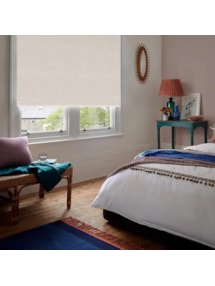 Tokyo Taupe No Drill Electric Roller Blind