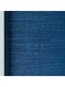 Linen Navy Blue Blackout No Drill Electric Roller Blind