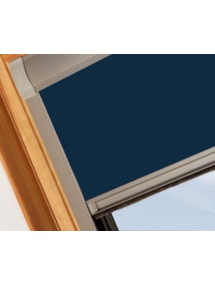 Navy Blackout Skylight Blind To Fit Roto Windows