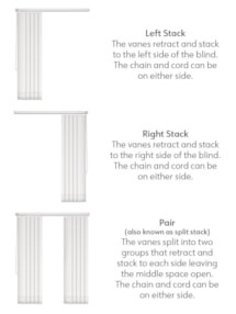 Hopscotch White 89mm Daylight Vertical Blind Hopscotch White 89mm Daylight Vertical Blind