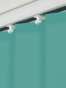 Aztec Teal 89mm Daylight Vertical Blind Aztec Teal 89mm Daylight Vertical Blind