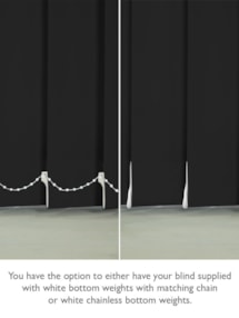 Hopscotch White 89mm Daylight Vertical Blind Hopscotch White 89mm Daylight Vertical Blind