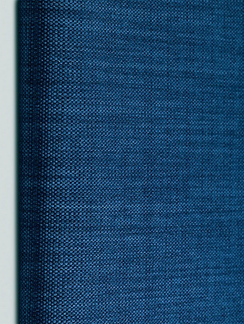 Perfect Fit Blackout Linen Navy Blue Bottom Up Blind