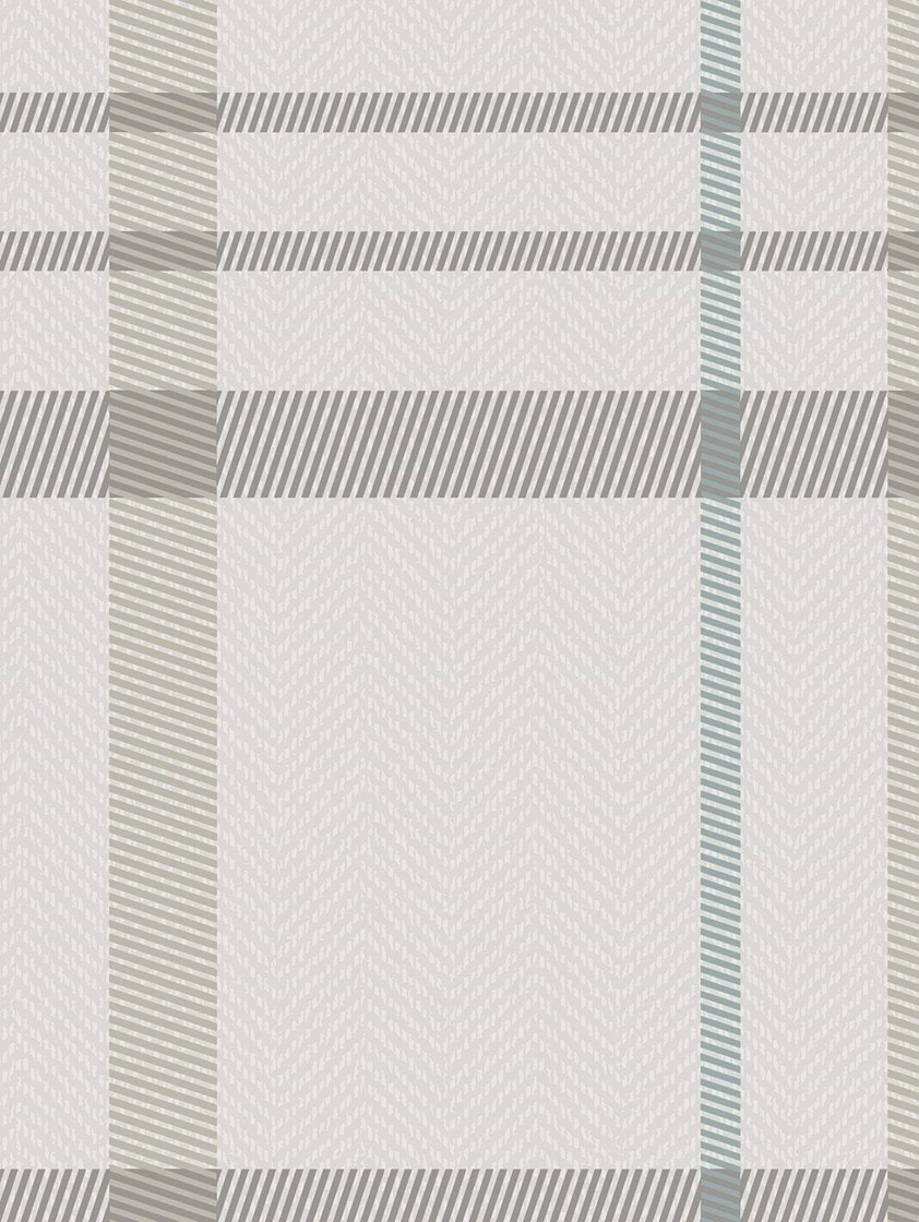 Devon Check Chalky Blue Roller Blind