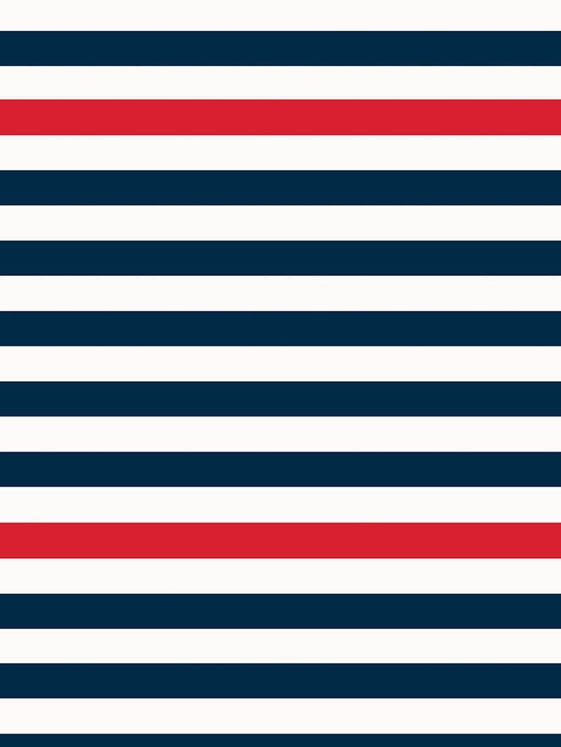 Nautical Stripe Roller Blind