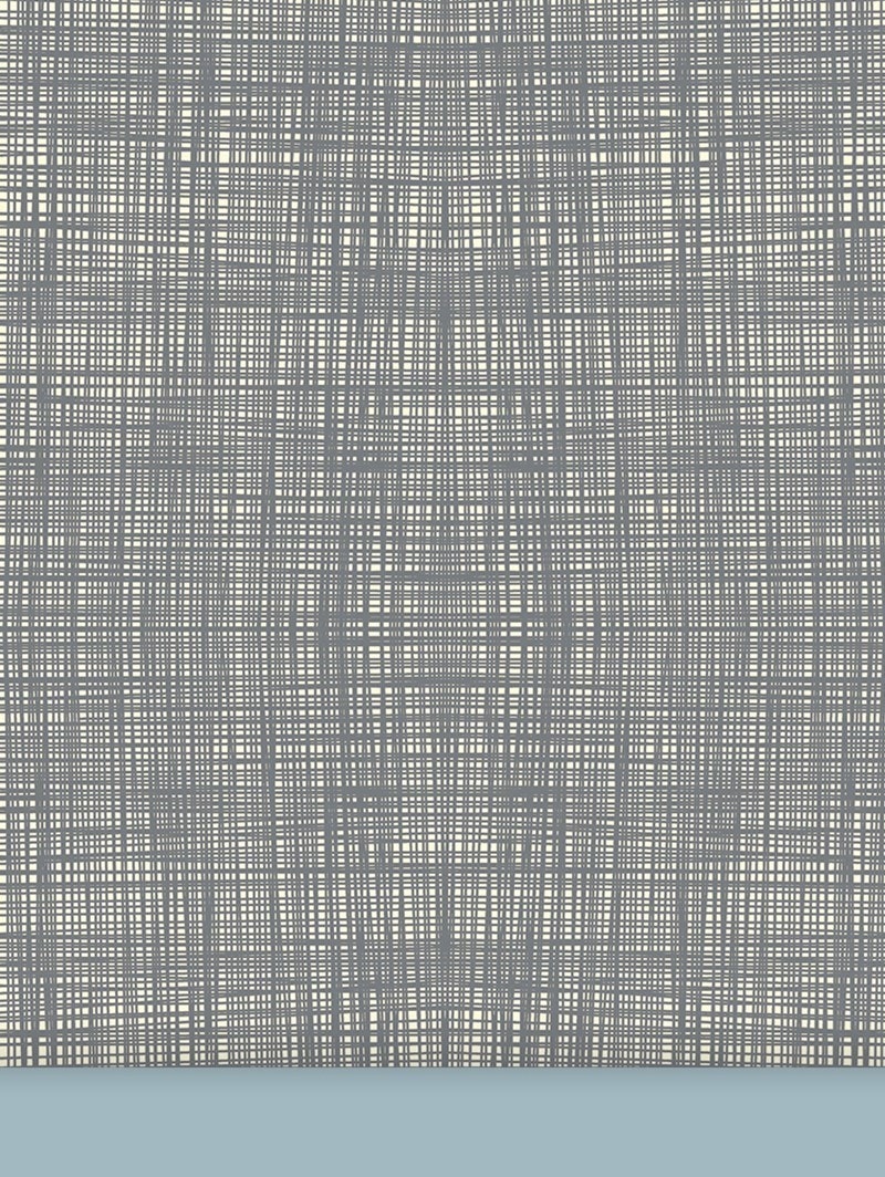 Orla Kiely Scribble Cool Grey Roller Blind