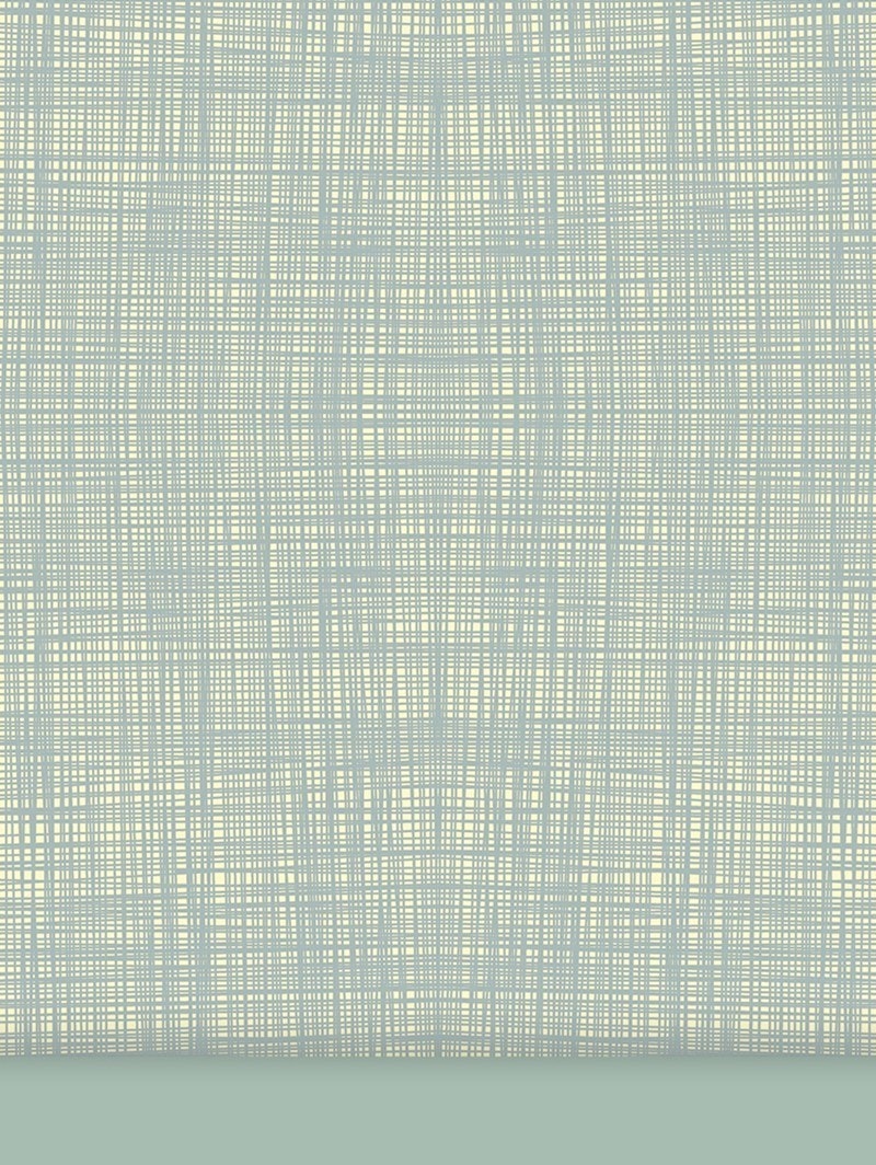 Orla Kiely Scribble Duck Egg Roller Blind