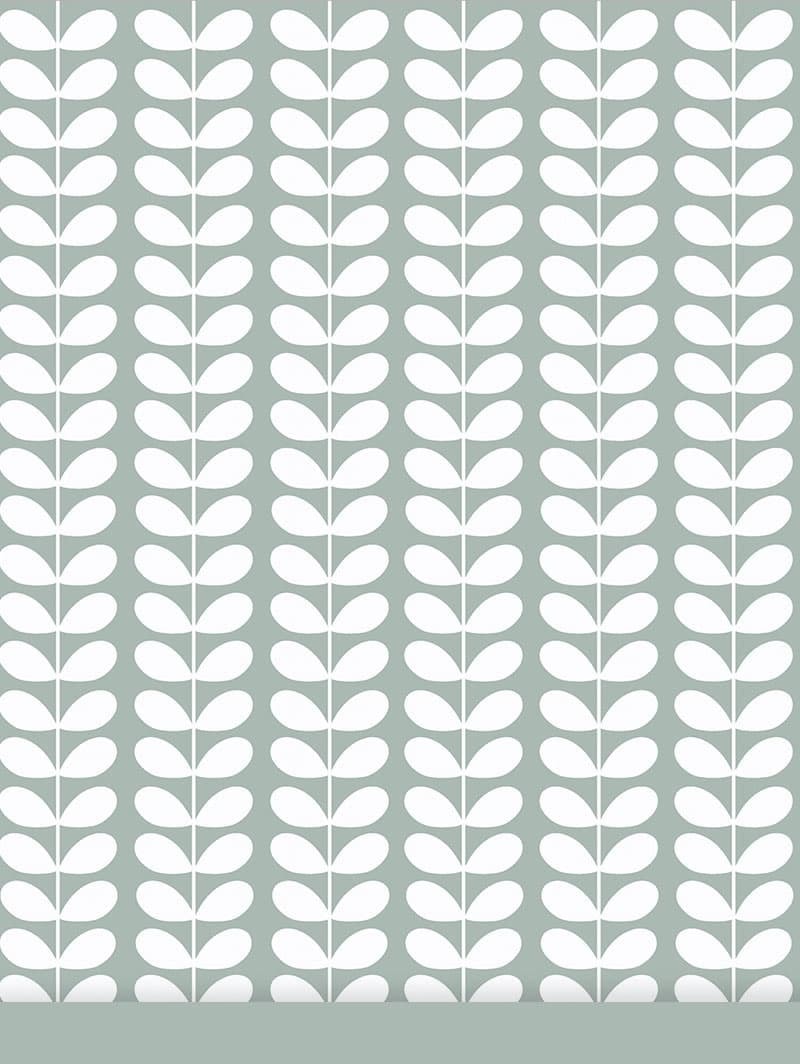 Orla Kiely Tiny Stem Duck Egg Roller Blind