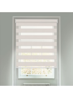 Pale Grey Electric Day And Night Blind