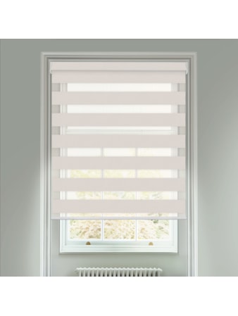 Pale Grey Electric Day And Night Blind