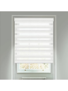 Alu-Weave White Electric Day And Night Blind