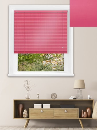Simplicity Pink Aluminium Venetian Blind Simplicity Pink Aluminium Venetian Blind
