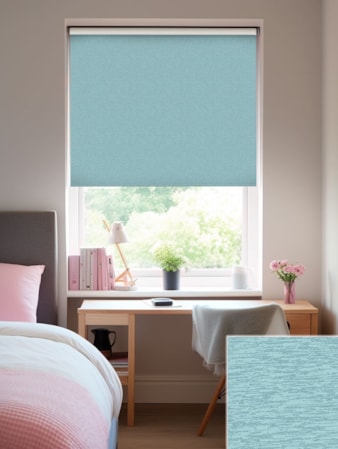 Amsterdam Duck Egg Blackout Thermal Roller Blind Amsterdam Duck Egg Blackout Thermal Roller Blind