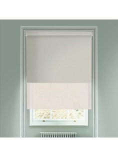 Amsterdam Natural Blackout And Sheer Cream Electric Double Blind