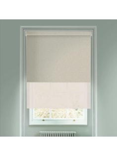 Amsterdam Oatmeal Blackout And Sheer Cream Electric Double Blind