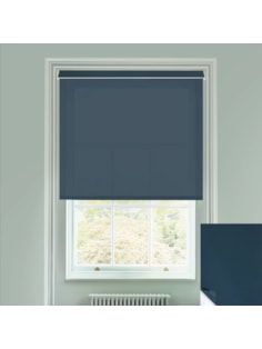 Armada Blue 3% Sunscreen Electric Roller Blind