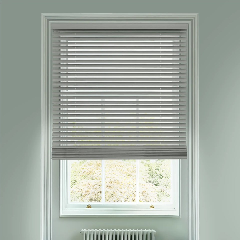 Armadillo 50mm Wooden Electric Venetian Blind